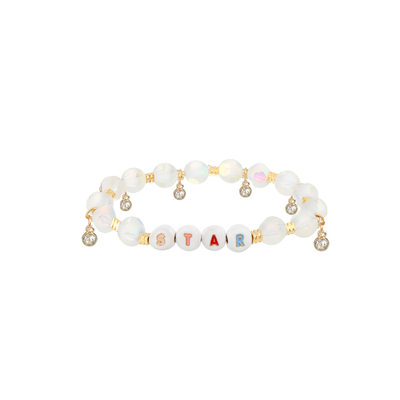 Pulseras divertidas Eco 10g/pc amistoso de la gota de la letra del encanto del Zircon