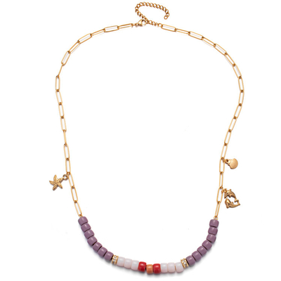 Chapado en oro de acero inoxidable del vacío de la pulsera 18k de las gotas del Forte con la cadena