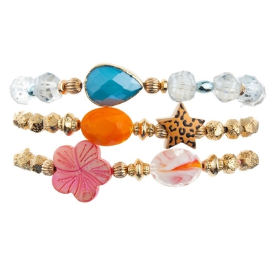 Hawaii diseña la pulsera hecha a mano de las gotas de Boho del tema de Ocan para el día de fiesta de la playa
