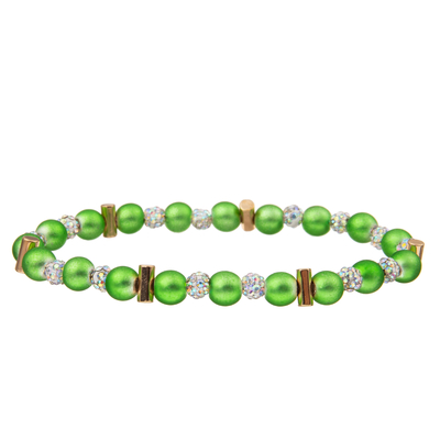7 pulseras hechas a mano de las gotas de los colores con Crystal Ball