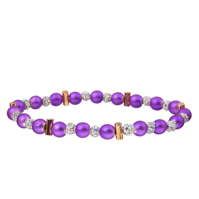 7 pulseras hechas a mano de las gotas de los colores con Crystal Ball
