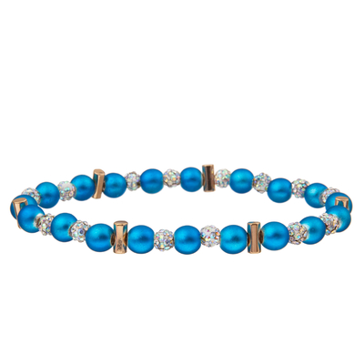 7 pulseras hechas a mano de las gotas de los colores con Crystal Ball