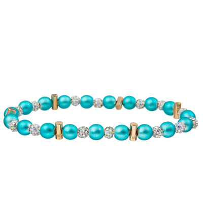 7 pulseras hechas a mano de las gotas de los colores con Crystal Ball