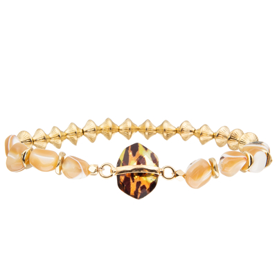 La grava hecha a mano gotea las pulseras con el girocompás formó las colocaciones de cobre talló el cristal
