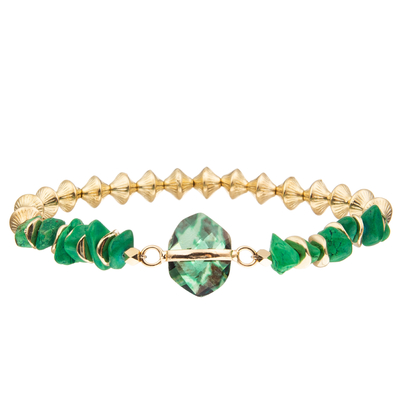 La grava hecha a mano gotea las pulseras con el girocompás formó las colocaciones de cobre talló el cristal