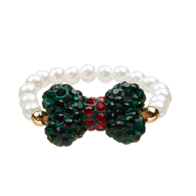 Sistema hecho a mano de las pulseras de las gotas de la corbata de lazo preciosa