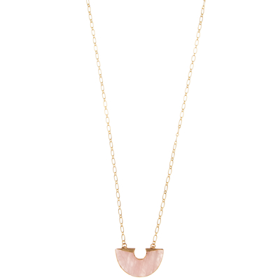 Las mujeres pendientes del Zircon del collar de la piedra preciosa dorada forman al proveedor de cadena de la joyería del collar