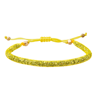 Cordón colorido que teje las pulseras hechas a mano talladas de las gotas de la piedra preciosa