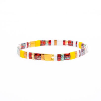 Multicolor hecho a mano Tila de la pulsera unisex estándar de la gota de la UE para el regalo