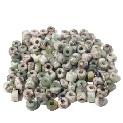 El Forte de la piedra preciosa de 100 colores gotea 6*8mm*2.0 agujerea modelos de DIY con la cuerda