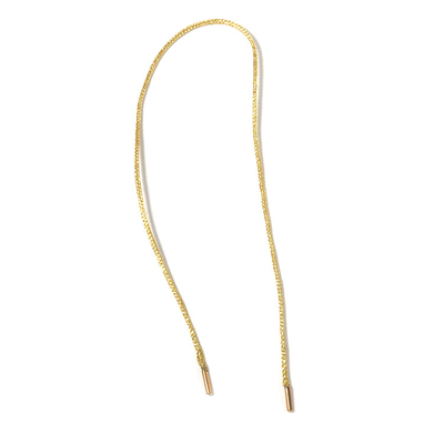 Hecho a mano de nylon del cordón los 84cm de la joyería del kc del collar libre del níquel tejido