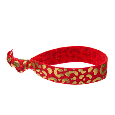 7,25 pulgadas de pulsera moldeada del estiramiento fijan el material de la mezcla del rojo y de color oro