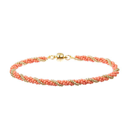 pulsera colorida de las gotas de la mezcla del 18.5cm fijada con los extremos de los imanes
