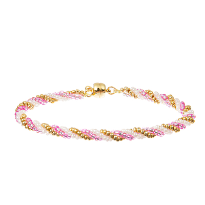 pulsera colorida de las gotas de la mezcla del 18.5cm fijada con los extremos de los imanes