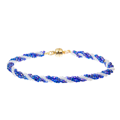 pulsera colorida de las gotas de la mezcla del 18.5cm fijada con los extremos de los imanes