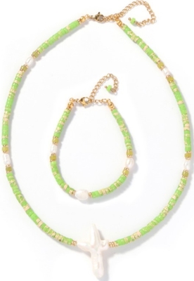Estilo de lujo barroco de la corte de la pulsera de la perla de la turquesa de la joyería del kc