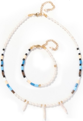 la pulsera de agua dulce de la perla de 5-6m m, arco iris coloreó la pulsera de la gota del esmalte