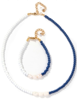 la pulsera de agua dulce de la perla de 5-6m m, arco iris coloreó la pulsera de la gota del esmalte