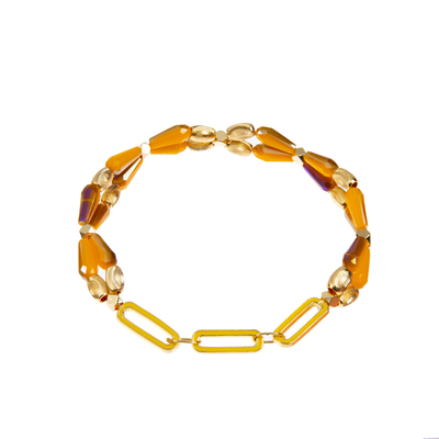 Lágrima Crystal Handmade Beads Bracelets Weaved para las colecciones de la Navidad