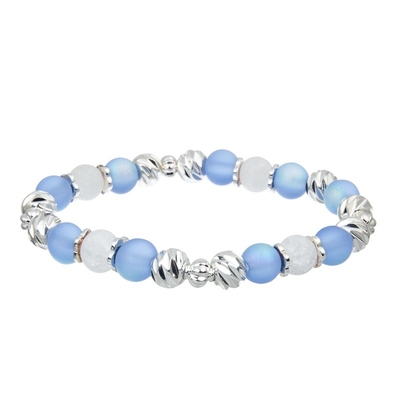La pulsera apilable de cuero hecha a mano del estilo de la muchacha de Boho fijó Bule para el regalo del aniversario