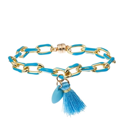 Pulseras hechas a mano de la alambrada del encanto magnético del corazón para el regalo del día de tarjetas del día de San Valentín del amante