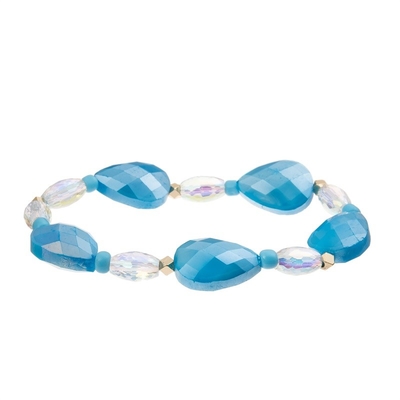 Pulsera de Crystal Glass Masterfully Crafted Beads para la amistad Lucky Jewelry de las muchachas