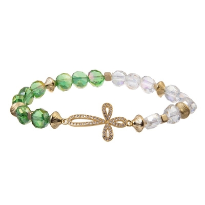 La pulsera moldeada Irlanda del estiramiento moldeado verde de la menta inspiró el regalo