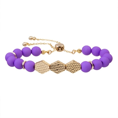 La ronda del estampado leopardo gotea con el regalo ajustable de la muchacha de la pulsera de las gotas del metal del oro